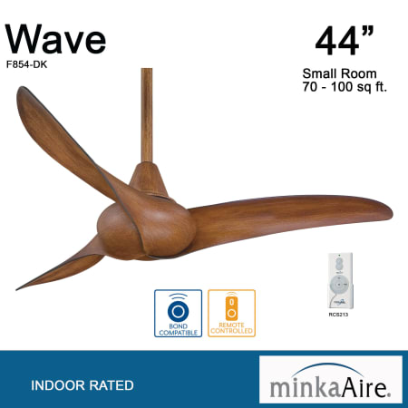 A large image of the MinkaAire Wave 44 Wave 44 Specifications