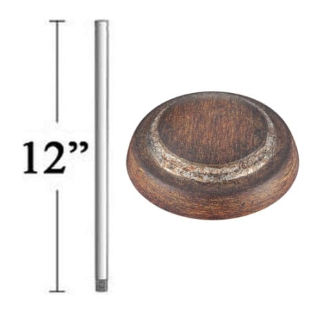 A large image of the MinkaAire MA DR512 Mossoro Walnut