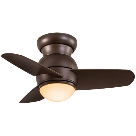 A large image of the MinkaAire Spacesaver LED Oil Rubbed Bronze