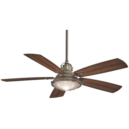 Minkaaire F681 Wa Pw Weathered Aluminum Pewter 56 5 Blade Indoor Minkaaire F681 Wa Pw 56 5 Blade Indoor Outdoor Ceiling Fan