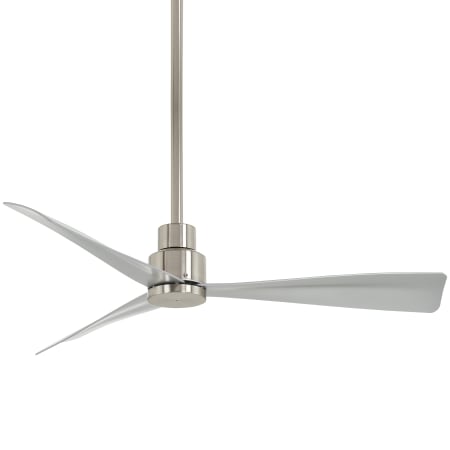 A large image of the MinkaAire So Simple Brushed Nickel Wet
