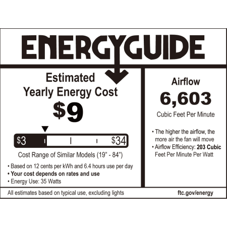 A large image of the MinkaAire Barn Energy Guide