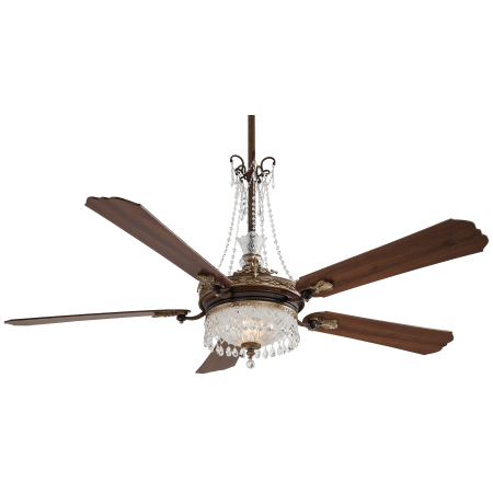 Down Light Indoor Ceiling Fan with Wall 