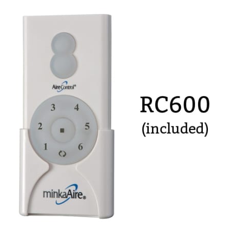A large image of the MinkaAire Timber 68 RC600 Remote Control Included