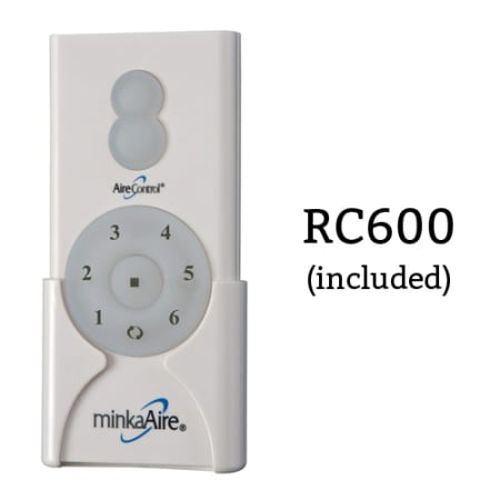 A large image of the MinkaAire Timber RC600 Remote Control Included