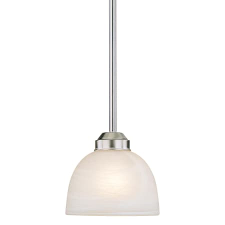 A large image of the Minka Lavery ML 1421 Brushed Nickel