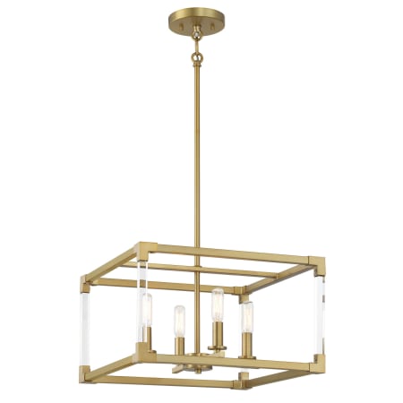 A large image of the Minka Lavery 1458 Chandelier with Canopy