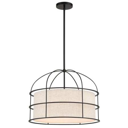 A large image of the Minka Lavery 2155 Pendant with Canopy - CL