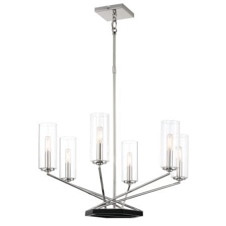A large image of the Minka Lavery 2495 Chandelier with Canopy