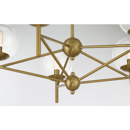 A large image of the Minka Lavery 2795 Detail - Frame - Soft Brass