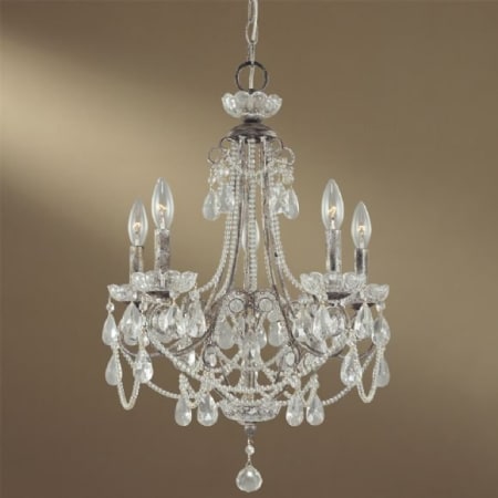 A large image of the Minka Lavery 3134 Shown in Distressed Silver
