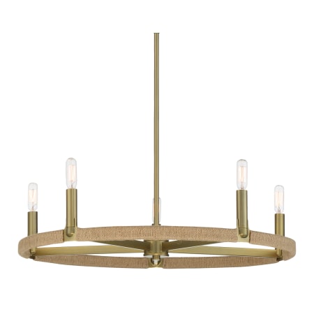 A large image of the Minka Lavery 3865 Soft Brass