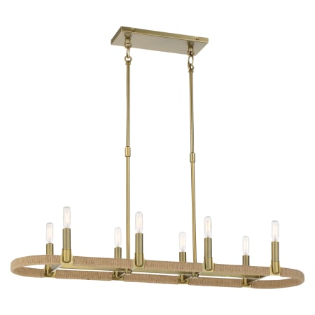 A large image of the Minka Lavery 3868 Chandelier with Canopy