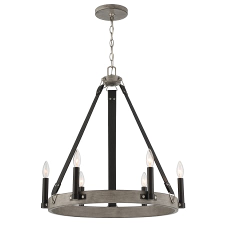 A large image of the Minka Lavery 3876 Chandelier with Canopy