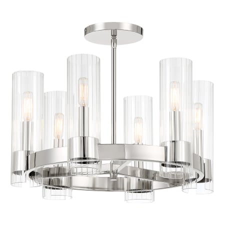 A large image of the Minka Lavery 3895 Chandelier with Canopy