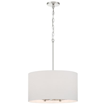 A large image of the Minka Lavery 3925 Drum Pendant with Chain and Canopy