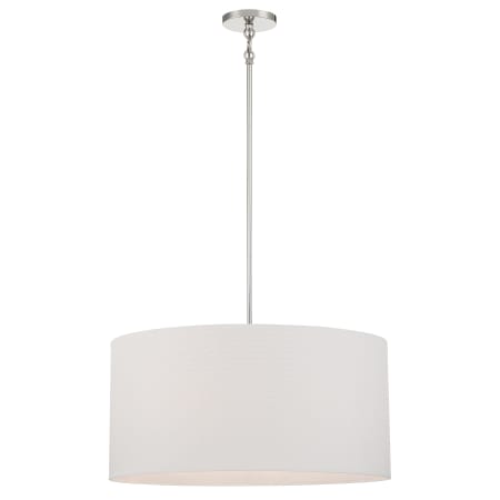 A large image of the Minka Lavery 3926 Drum Pendant with Rod and Canopy