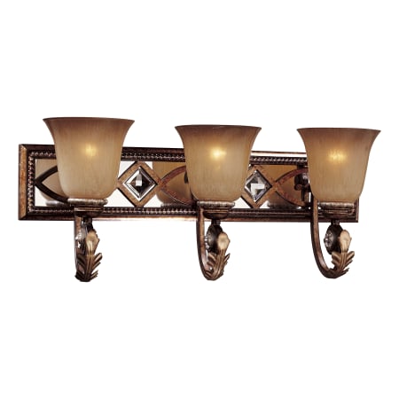 Minka Lavery 6743 206 Aston Court Bronze 3 Light Bathroom Vanity Light