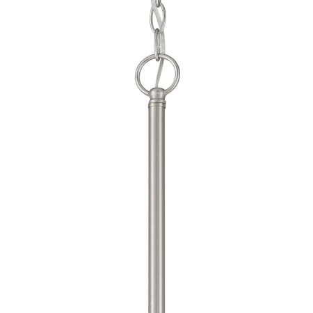 A large image of the Minka Lavery 4095 downrod - brushed nickel