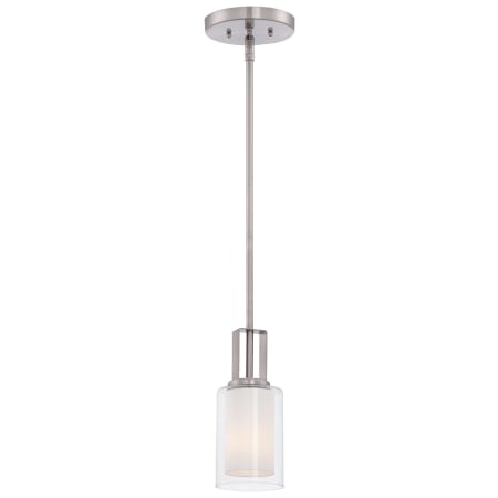 A large image of the Minka Lavery 4101 Pendant with Canopy - BN
