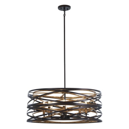 A large image of the Minka Lavery 4678  Chandelier with Canopy