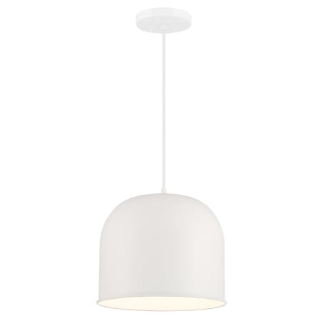 A large image of the Minka Lavery 6202 Pendant with Canopy - WH