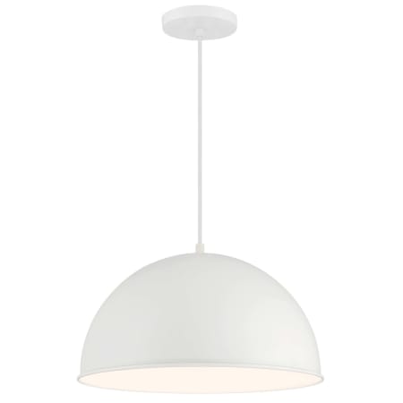 A large image of the Minka Lavery 6203  Pendant with Canopy - WH