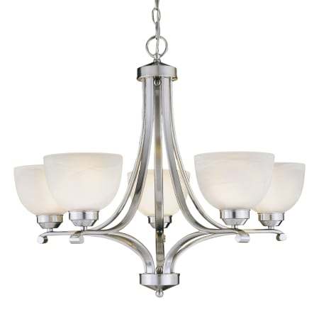 A large image of the Minka Lavery ML 1425 Brushed Nickel