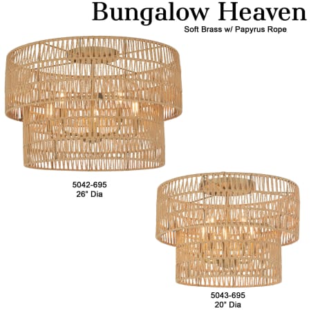 A large image of the Minka Lavery 5043 Bungalow Collection
