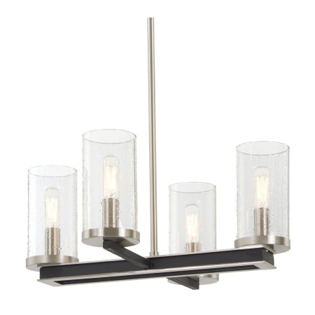 A large image of the Minka Lavery 1054 Coal with Brushed Nickel