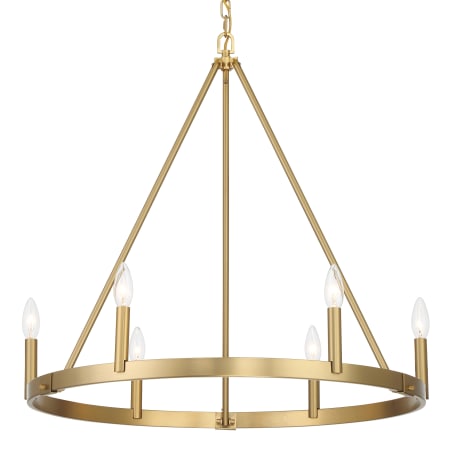 A large image of the Minka Lavery 1715 Signature Brass