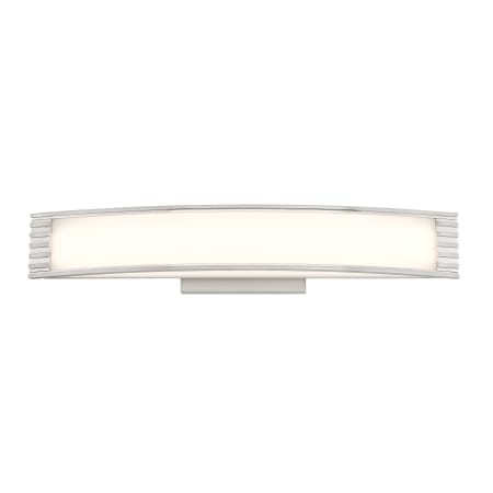 A large image of the Minka Lavery 2011-L Brushed Nickel