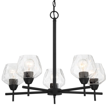 Minka Lavery 2175-66A Coal Camrin 5 Light 25" Wide Chandelier