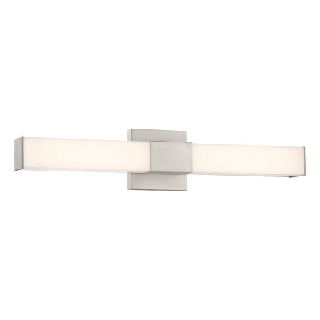 A large image of the Minka Lavery 2874-L Brushed Nickel