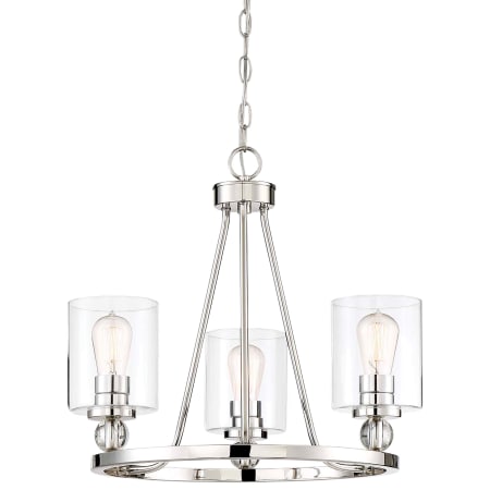 A large image of the Minka Lavery 3077-613 Polished Nickel