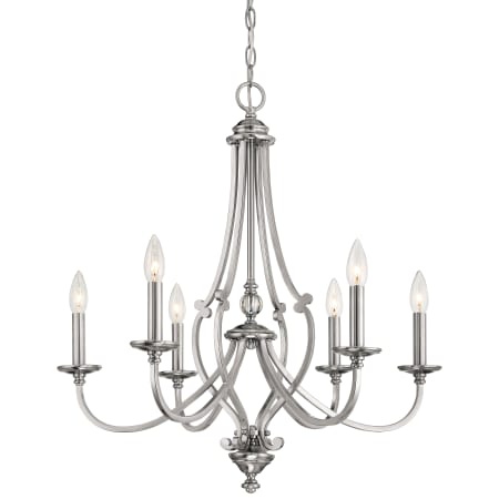 A large image of the Minka Lavery 3336-84 Brushed Nickel