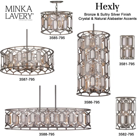 A large image of the Minka Lavery 3585 Alternate Image