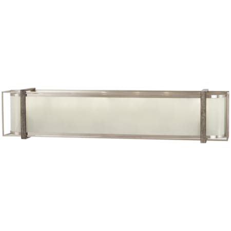 A large image of the Minka Lavery 4566 Brushed Nickel with Shale Wood