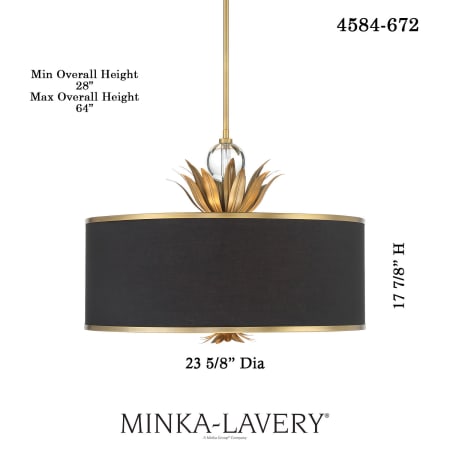 A large image of the Minka Lavery 4584 Alternate Image