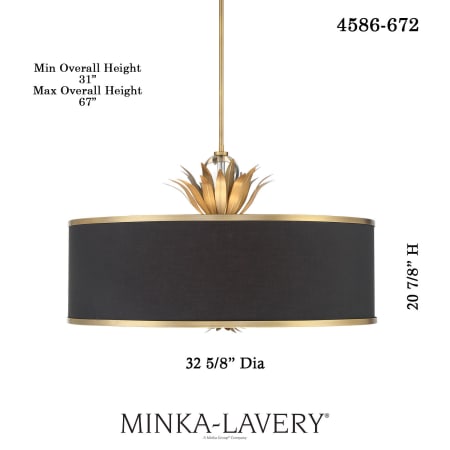 A large image of the Minka Lavery 4586 Alternate Image
