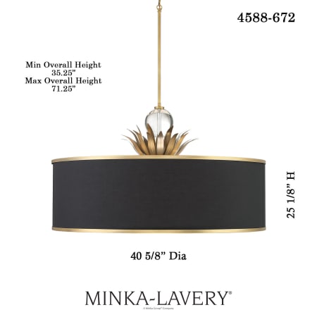 A large image of the Minka Lavery 4588 Alternate Image