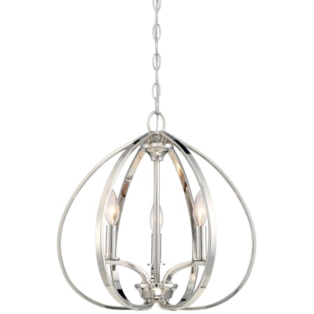 A large image of the Minka Lavery 4982-613 Polished Nickel