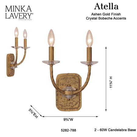 A large image of the Minka Lavery 5282 Alternate Image