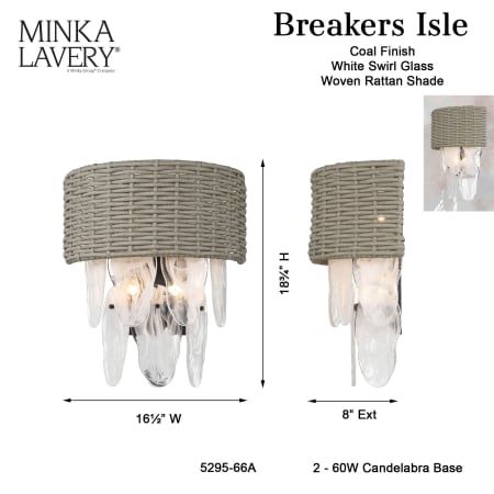 A large image of the Minka Lavery 5295 Alternate Image
