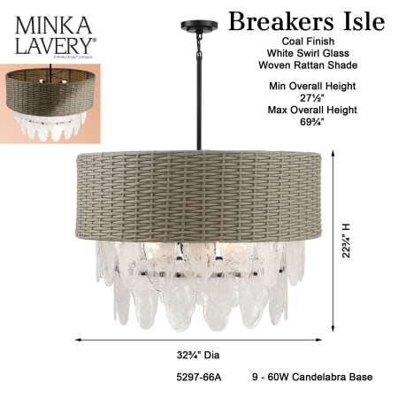 A large image of the Minka Lavery 5297 Alternate Image