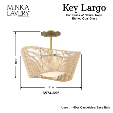 A large image of the Minka Lavery 6574 Alternate Image