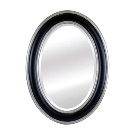 A large image of the Mirror Masters MW1640A Antique Silver / Matte Black