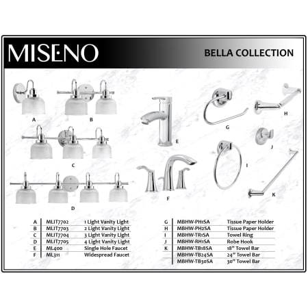 A large image of the Miseno MBHW-TB30SA Collection Graphic