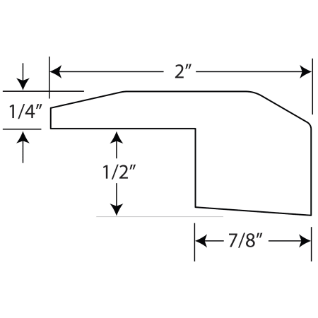 A large image of the Miseno MFLR-ABBEY-E-TH Miseno-MFLR-ABBEY-E-TH-Specification Diagram