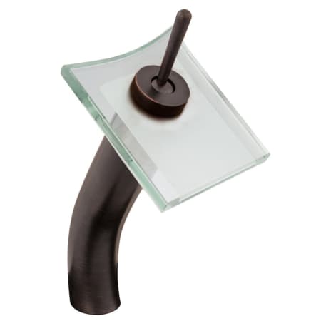 A large image of the Miseno ML110 Oil Rubbed Bronze / Clear Glass